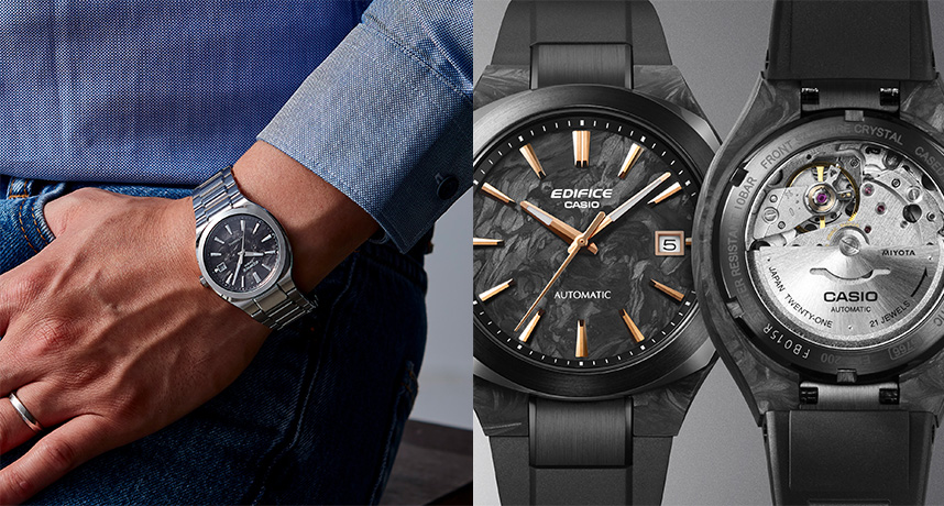 萬元入手尊爵碳纖維材質 ！EDIFICE 全新機械錶 EFK-200 系列登場